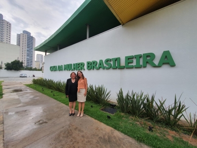 Coordenadora da Mulher do TJSE conhece Casa da Mulher Brasileira em São Paul