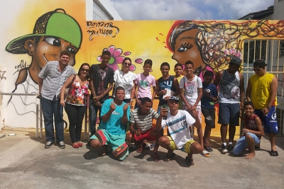 Lançamento do Projeto Grafite nas Escolas - Ano II