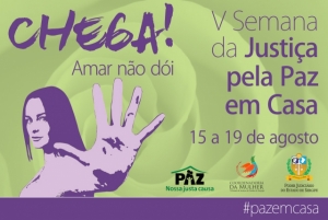 Programa&ccedil;&atilde;o da V Semana da Justi&ccedil;a pela Paz em Casa