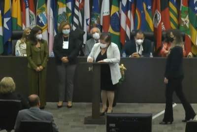 Encontro marca posse de Ju&iacute;za Coordenadora da Mulher do TJSE na Diretoria Executiva do COCEVID