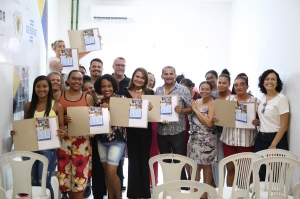 Mulheres do Cram de Santa Rosa de Lima participam de curso para confec&ccedil;&atilde;o de ovos de P&aacute;scoa