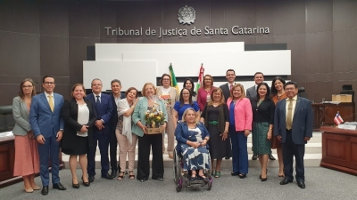 Ju&iacute;za do TJSE participa de reuni&atilde;o do Col&eacute;gio de Coordenadores da Mulher em Situa&ccedil;&atilde;o de Viol&ecirc;ncia