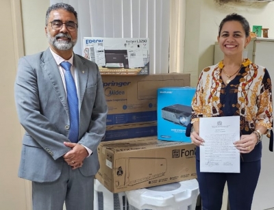 Pena pecuni&aacute;ria: Cram recebe equipamentos da 1&ordf; Vara C&iacute;vel e Criminal de Propri&aacute;