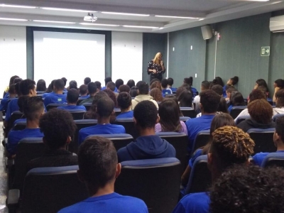 Oficina no Instituto Luciano Barreto Jr.