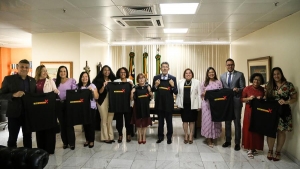 TJSE e Coordenadoria da Mulher ampliam ades&otilde;es de institui&ccedil;&otilde;es ao Sinal Vermelho