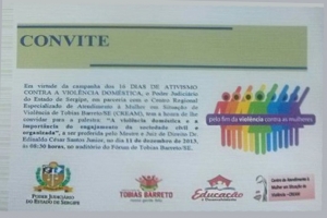 Palestra: Viol&ecirc;ncia Dom&eacute;stica e a Import&acirc;ncia do Engajamento da Sociedade Civil Organizada"