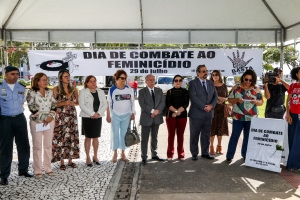 TJSE participa de ato em alus&atilde;o ao Dia Estadual de Combate ao Feminic&iacute;dio