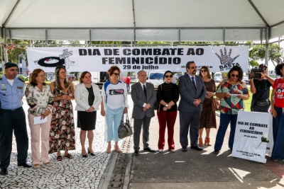 TJSE participa de ato em alus&atilde;o ao Dia Estadual de Combate ao Feminic&iacute;dio