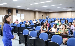 Equipe do Tribunal capacita profissionais que atuam em Centros de Atendimento &agrave; Mulher
