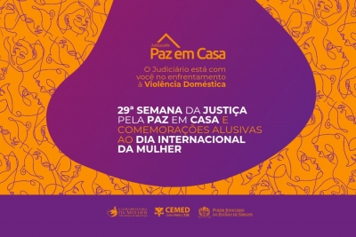 29&ordf; Semana da Justi&ccedil;a pela Paz em Casa acontecer&aacute; de 8 a 21 de mar&ccedil;o