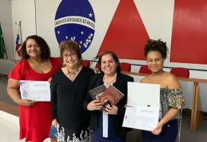 Coordenadoria da Mulher do TJSE participa de curso na OAB/SE sobre viol&ecirc;ncia de g&ecirc;nero