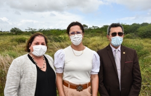 Presidente do TJSE faz visita t&eacute;cnica ao terreno da Casa da Mulher Brasileira