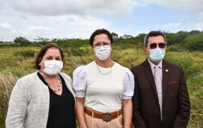 Presidente do TJSE faz visita t&eacute;cnica ao terreno da Casa da Mulher Brasileira