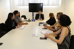 Reuni&atilde;o com o MPT discute parcerias em benef&iacute;cio de mulheres v&iacute;timas de viol&ecirc;ncia e inf&acirc;ncia e juventude