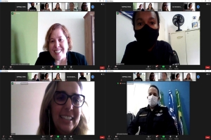 Coordenadoria da Mulher e Guarda Municipal de Aracaju discutem sobre o servi&ccedil;o da Patrulha Maria da Penha e Projetos