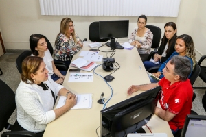 Paz em Casa: Coordenadora da Mulher visita 1&ordf; Vara Criminal de Socorro