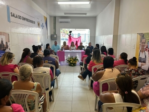 Palestra sobre a Import&acirc;ncia do CRAM em Santa Rosa de Lima