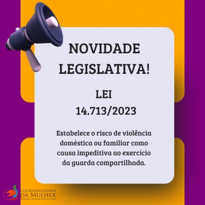 Viol&ecirc;ncia Dom&eacute;stica -  causa impeditiva ao exerc&iacute;cio da guarda compartilhada