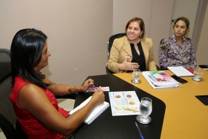 Coordenadora da Mulher do TJSE participa de reuni&atilde;o com Vice-Governadora de Sergipe