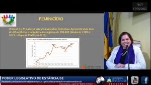 Coordenadora da Mulher fala sobre cria&ccedil;&atilde;o da Patrulha Maria da Penha e grupos reflexivos em Est&acirc;ncia