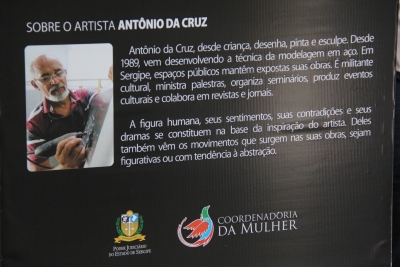 Exposição de arte “Da Gênese à Liberdade&quot; no Centro Cultural de Aracaju