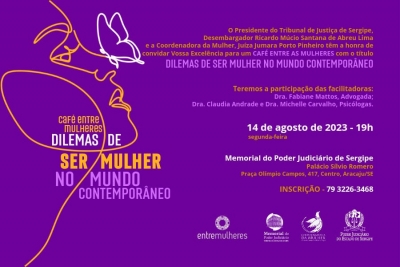 Caf&eacute; entre Mulheres "Dilemas de Ser Mulher no Mundo Contempor&acirc;neo"