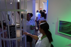 Exposi&ccedil;&atilde;o de Esculturas "Da G&ecirc;nese &agrave; Liberdade" na Biblioteca Clodomir Silva - Parceria do TJSE e Coordenadoria da Mulher