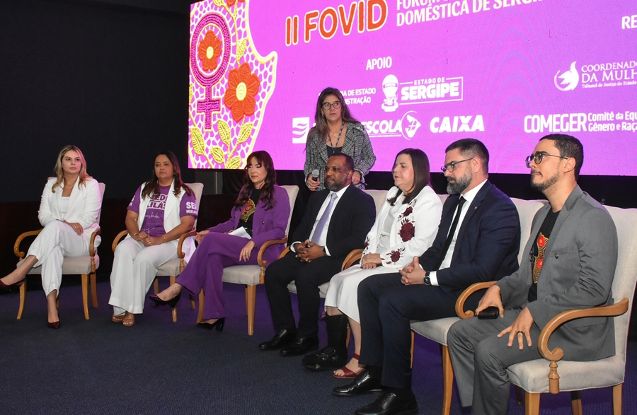 III Fórum Sergipano de Violência Doméstica reúne rede de proteção à mulher no Tribunal de Justiça