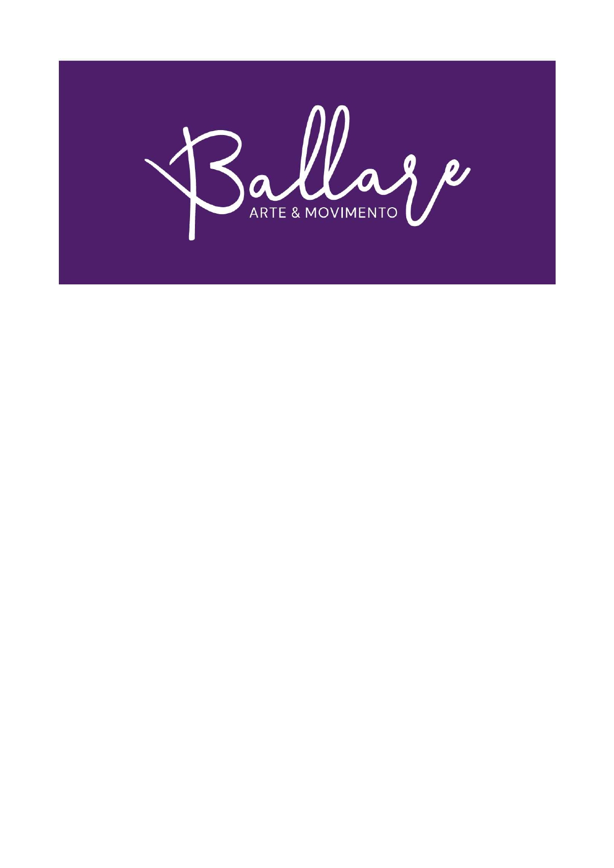 BALLARE ARTE E MOVIMENTO