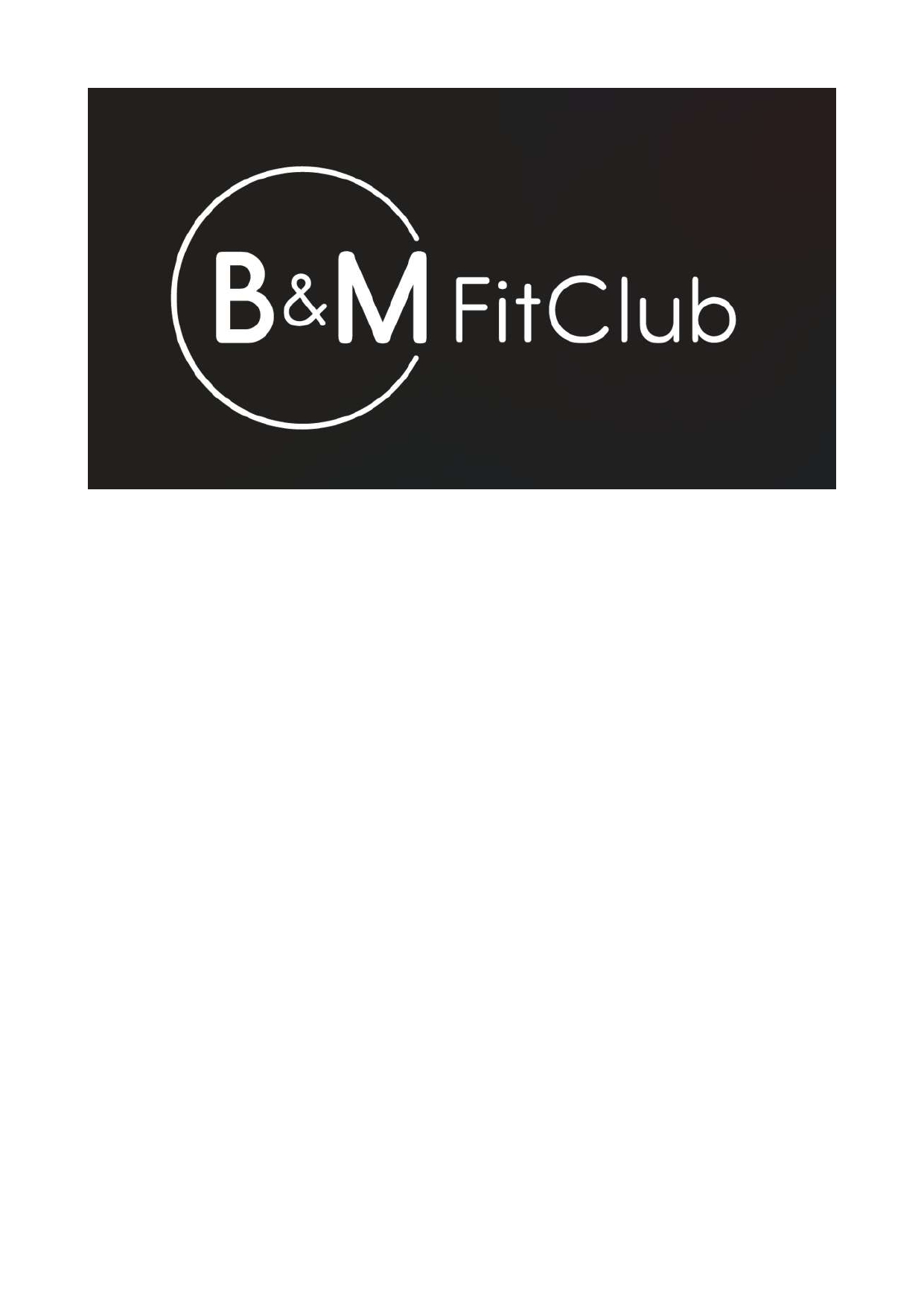 B&M Fit Club