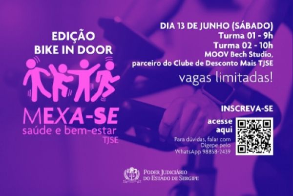 Projeto Mexa-SE: Edi&ccedil;&atilde;o BIKE IN DOOR