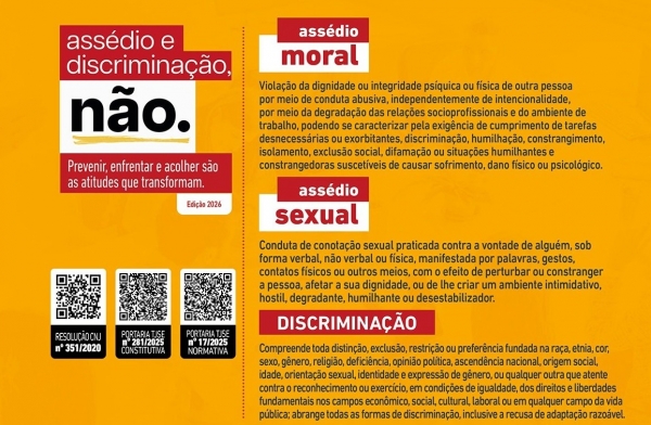 Ass&eacute;dio e Discrimina&ccedil;&atilde;o. N&atilde;o. Prevenir, enfrentar e acolher s&atilde;o atitudes que transformam