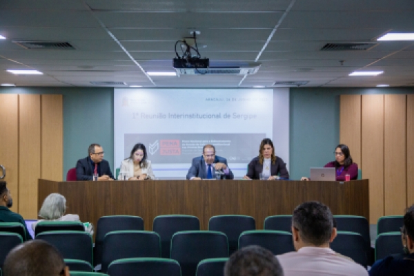 PLANO PENA JUSTA  -  GMF/SE mobiliza institui&ccedil;&otilde;es para a elabora&ccedil;&atilde;o do seu Plano Estadual