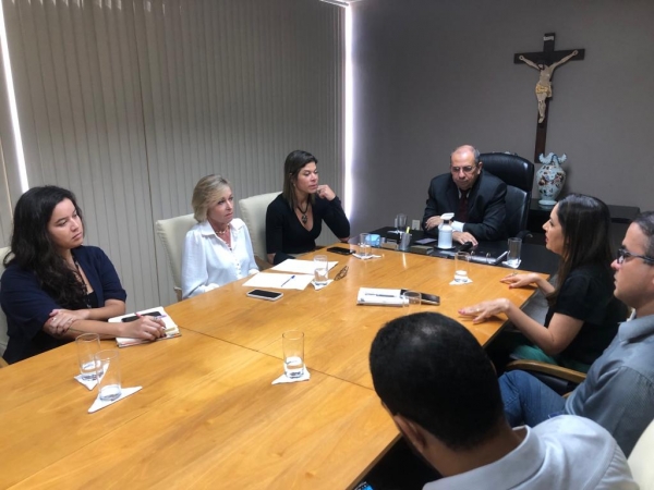 Representantes do Poder Executivo em busca de maneiras para otimizar o fluxo de procedimentos que comp&otilde;em as Audi&ecirc;ncias de Cust&oacute;dia